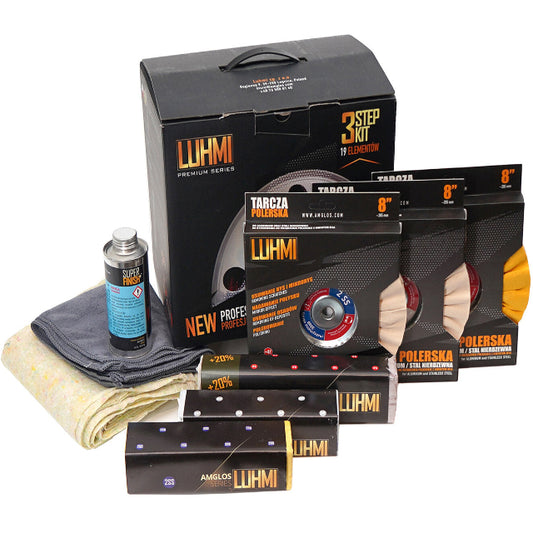 LUHMI – KIT DE POLISHARE ÎN 3 PAȘI