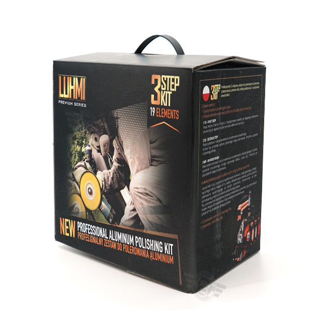 LUHMI – KIT DE POLISHARE ÎN 3 PAȘI