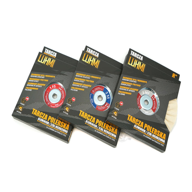 LUHMI – KIT DE POLISHARE ÎN 3 PAȘI